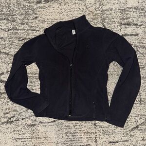 Vintage Adidas Black Fleece Jacket